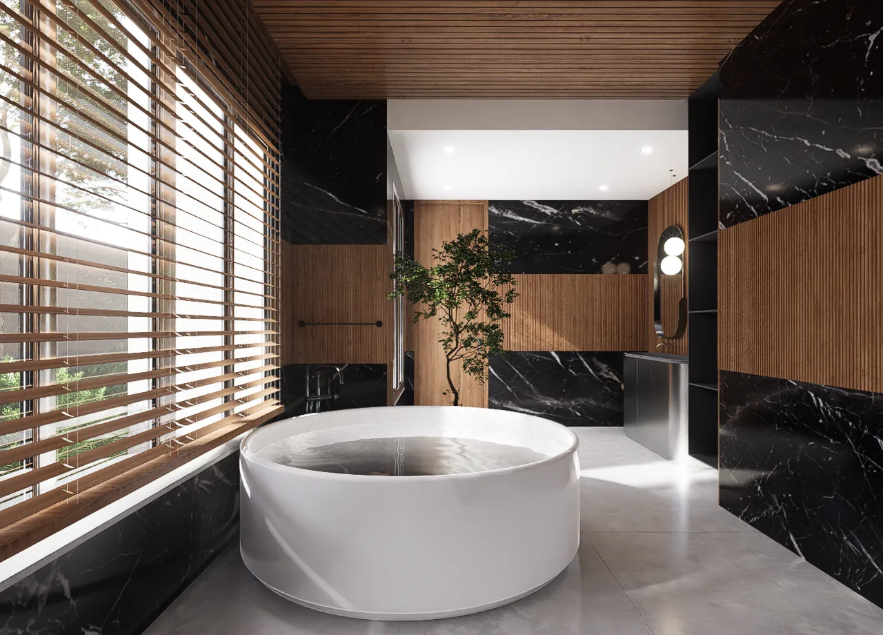 Render produzido no D5 Render durante o Lev Archviz