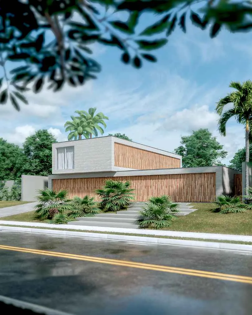 Render externo produzido no Lev Enscape
