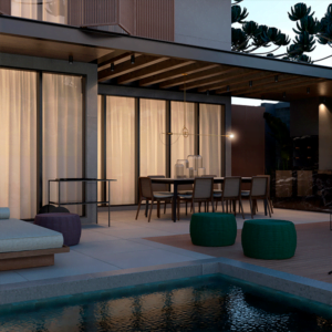 Área Gourmet com Piscina