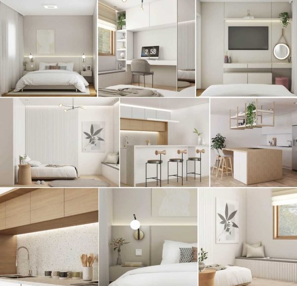 Acima, 3Ds desenvolvidos por Jessica Vinhal, através da plataforma +Lev